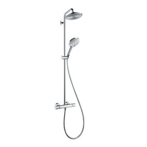 HANSGROHE Raindance Sprchový set Showerpipe 240 s termostatem, 3 proudy, chrom 27115000 obraz