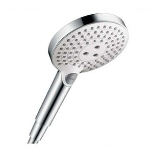 HANSGROHE Raindance Select S Sprchová hlavice 120, 3 proudy, bílá/chrom 26530400 obraz