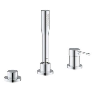 GROHE Essence Baterie na okraj vany, 3-otvorová kombinace, chrom 19976001 obraz