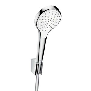 HANSGROHE Croma Select S Set sprchové hlavice, držáku a hadice 1, 25 m, bílá/chrom 26420400 obraz