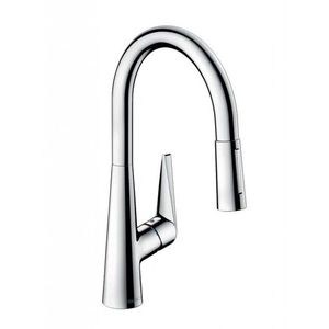 HANSGROHE Talis M51 Dřezová baterie s výsuvnou sprškou, chrom 72813000 obraz