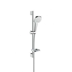 HANSGROHE Croma Select E Sprchová souprava Vario 0, 65m s mýdlenkou Casetta, bílá/chrom 26586400 obraz