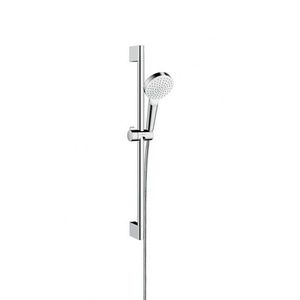 HANSGROHE Crometta Set sprchové hlavice, tyče a hadice, Green 6 l/min, bílá/chrom 26554400 obraz