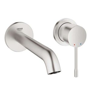 GROHE Essence Umyvadlová baterie pod omítku, 2-otvorová instalace, supersteel 19408DC1 obraz