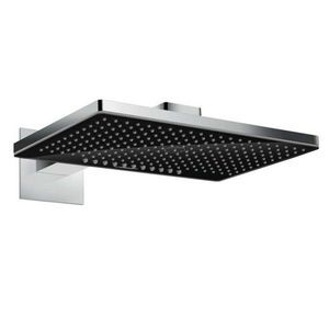 HANSGROHE Rainmaker Select Hlavová sprcha 460, 2 proudy, sprchové rameno 46 cm, černá/chrom 24005600 obraz