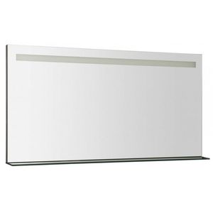 SAPHO BRETO zrcadlo s LED osvětlením a policí 120x60, 8cm BT120 obraz