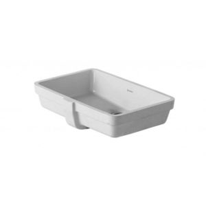 DURAVIT Vero Umyvadlo zápustné 49x32 cm, s přepadem, bílá 0330480000 obraz