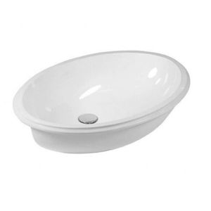 VILLEROY & BOCH Evana Vestavné umyvadlo s přepadem, 62x42 cm, bílá 61440001 obraz