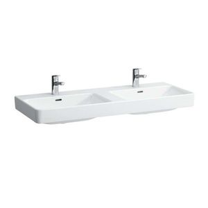 Laufen Pro S Dvojumyvadlo, 120x47 cm, 2 otvory pro baterie, bílá H8149660001041 obraz