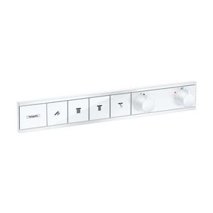 HANSGROHE RainSelect Baterie pod omítku pro 4 spotřebiče, matná bílá 15382700 obraz