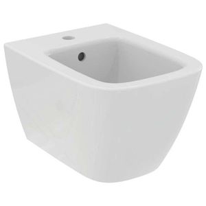 IDEAL STANDARD i.Life S Závěsný bidet, 355x480 mm, s přepadem, otvor pro baterii, bílá T459301 obraz