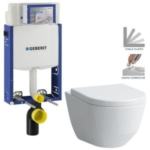 GEBERIT KOMBIFIX ECO, nádržka UP 320 bez tlačítka + WC LAUFEN PRO + SEDÁTKO 110.302.00.5 LP3 obraz