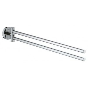 GROHE QuickFix Start Dvojitý držák ručníků, délka 44 cm, chrom 41183000 obraz