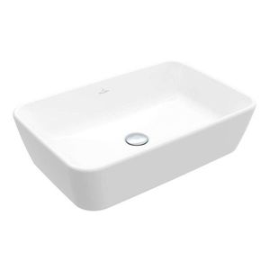 VILLEROY & BOCH Architectura Umyvadlo na desku, 60x41 cm, s přepadem, CeramicPlus, alpská bílá 5A2760R1 obraz