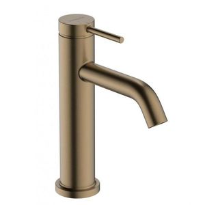 HANSGROHE Tecturis S Umyvadlová baterie s výpustí, CoolStart, EcoSmart, kartáčovaný bronz 73314140 obraz