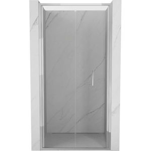 MEXEN Exo skládací sprchové dveře 90 cm, transparent, chrom 816-090-000-01-00 obraz