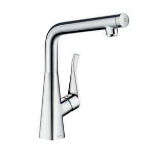 HANSGROHE Metris New Dřezová baterie, Select, chrom 14883000 obraz