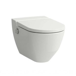 Laufen Cleanet Navia Elektronický bidet s keramikou, Rimless, SoftClose, s LCC, bílá H8206014000001 obraz