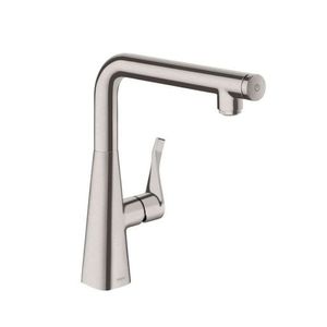 HANSGROHE Metris Select Dřezová baterie, vzhled nerezu 14847800 obraz