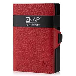 Slimpuro ZNAP, portofel subțire, 8 cărți, compartiment pentru monede, 8, 9 × 1, 5 × 6, 3 cm (L × Î × l), protecție RFID obraz