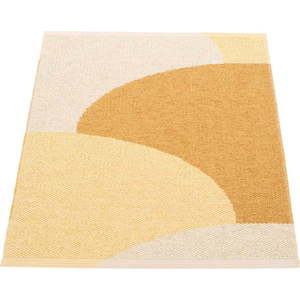 Okrově žlutý vnitřní a venkovní koberec 70x90 cm Hill Ochre Pale Yellow – Pappelina obraz