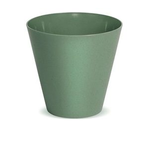 Prosperplast Květináč TUBUSO ECO WOOD zelený tmavý, varianta 20 cm obraz