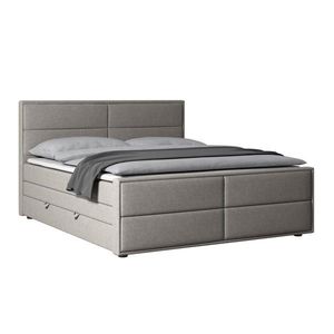 MID.YOU POSTEL BOXSPRING, 180/200 cm, kov, plast, textil, karton, kompozitní dřevo, barvy stříbra obraz