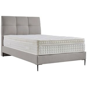 MID.YOU POSTEL BOXSPRING, 140/200 cm, textil, kompozitní dřevo, šedá obraz