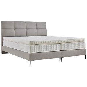 MID.YOU POSTEL BOXSPRING, 180/200 cm, textil, kompozitní dřevo, šedá obraz