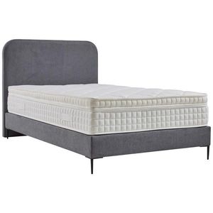 MID.YOU POSTEL BOXSPRING, 140/200 cm, textil, kompozitní dřevo, šedá obraz
