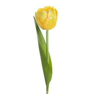 ArtFir Umělý tulipán NATU 475 | žlutá 37 cm obraz