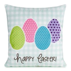 ArtFir Velikonoční povlečení EASTER 1 | modrá/růžová 45 x 45 cm obraz