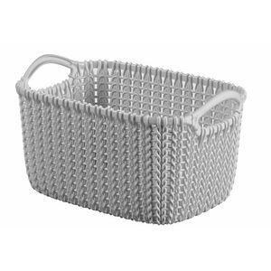 CURVER Košík KNIT 3l | šedá obraz