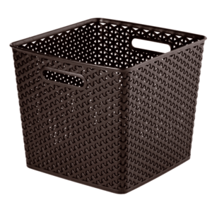 CURVER Box MY STYLE čtvercový | hnědý obraz