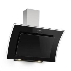 Klarstein Sabia 90, digestoř, 90 cm, nástěnná, 600 m³/h, LED, černá obraz
