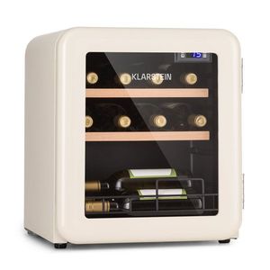 Klarstein Vinetage 12 , vinotéka, 48 l, 4-22 °C, retro design obraz