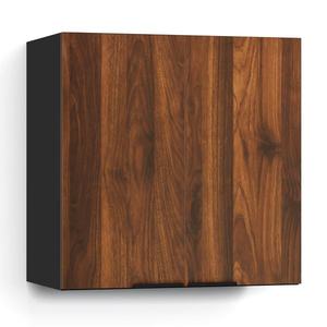 Blumfeldt Vysoká skříň WoodVista, Soft-Close, hliníkové úchyty, udržitelné materiály obraz