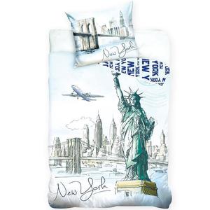 Povlečení bavlna 70x90/140x200 New York Statue obraz