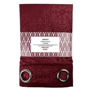 Závěs Orient na průchodkách 135x250 bordó obraz