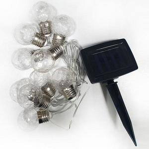 Dekorativní 10x LED venkovní solární řetěz 2m IP44 Trixline obraz