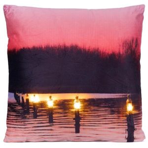 Garthen polštář s LED osvětlením Soumrak - 38x38 obraz