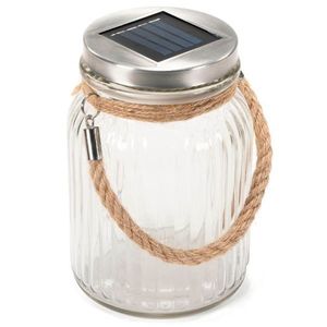 Garthen Solární světlo, sklenice - 3 LED, teplá bílá obraz