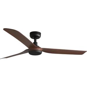 FARO Barcelona FARO 33817WT-Stropní látor PUNT M hnědá/černá pr.132 cm WT+dálkové ovládání obraz