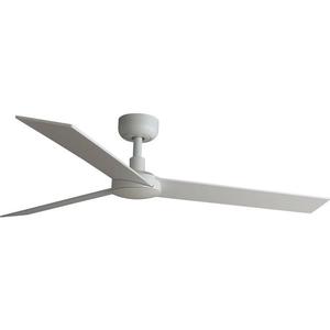 FARO Barcelona FARO 34297WT - Stropní látor RUDDER L bílá pr. 132 cm WT + dálkové ovládání obraz
