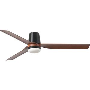 FARO Barcelona FARO 33831WT-1TW-LED Stm. vent. PUNT TUB M 18W/230V hnědá/černá pr.132 cm WT +DO obraz