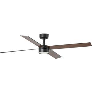 FARO Barcelona FARO 34356WT-1TW-LED Stm. vent. RUDDER L 18W/230V hnědá/černá pr. 132 cm WT + DO obraz