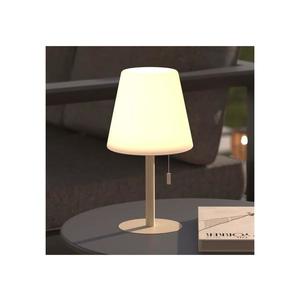 Atmosphera Atmosphera - LED RGB Nabíjecí venkovní stolní lampa ZACK LED/3, 7V IP44 béžová obraz
