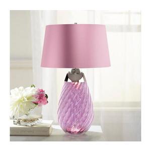Elstead Elstead LENA-TL-L-PLUM - LED Stolní lampa LENA 1xE27/40W/230V 74 cm růžová obraz