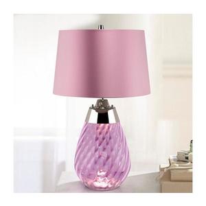 Elstead Elstead LENA-TL-S-PLUM - LED Stolní lampa LENA 1xE27/60W/230V + 1xGU10/7W růžová obraz