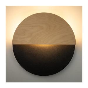LED Nástěnné svítidlo LUNA LED/7W/230V pr. 36 cm černá/béžová obraz